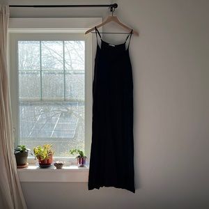 Curation by Emerson Fry Black Modal Maxi Dress Size Small/Extra Small